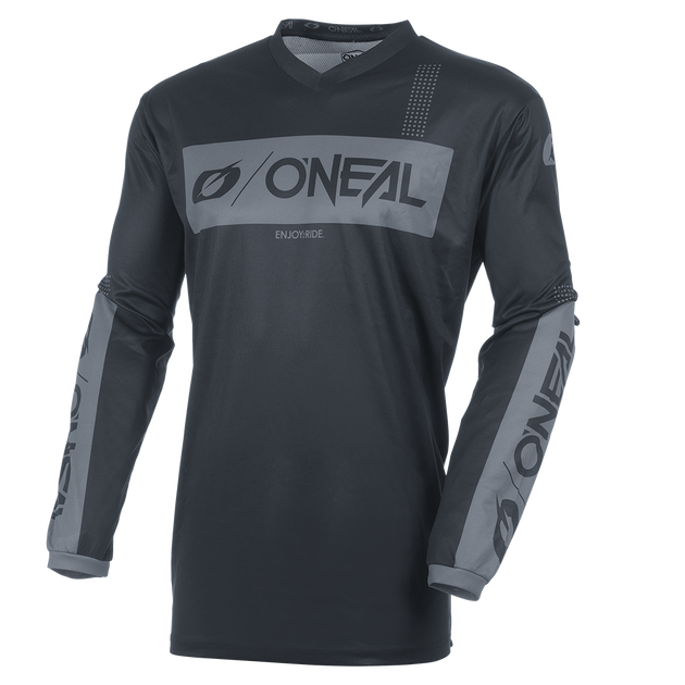 O'Neal maglietta cross ELEMENT RACEWEAR nero/grigio
