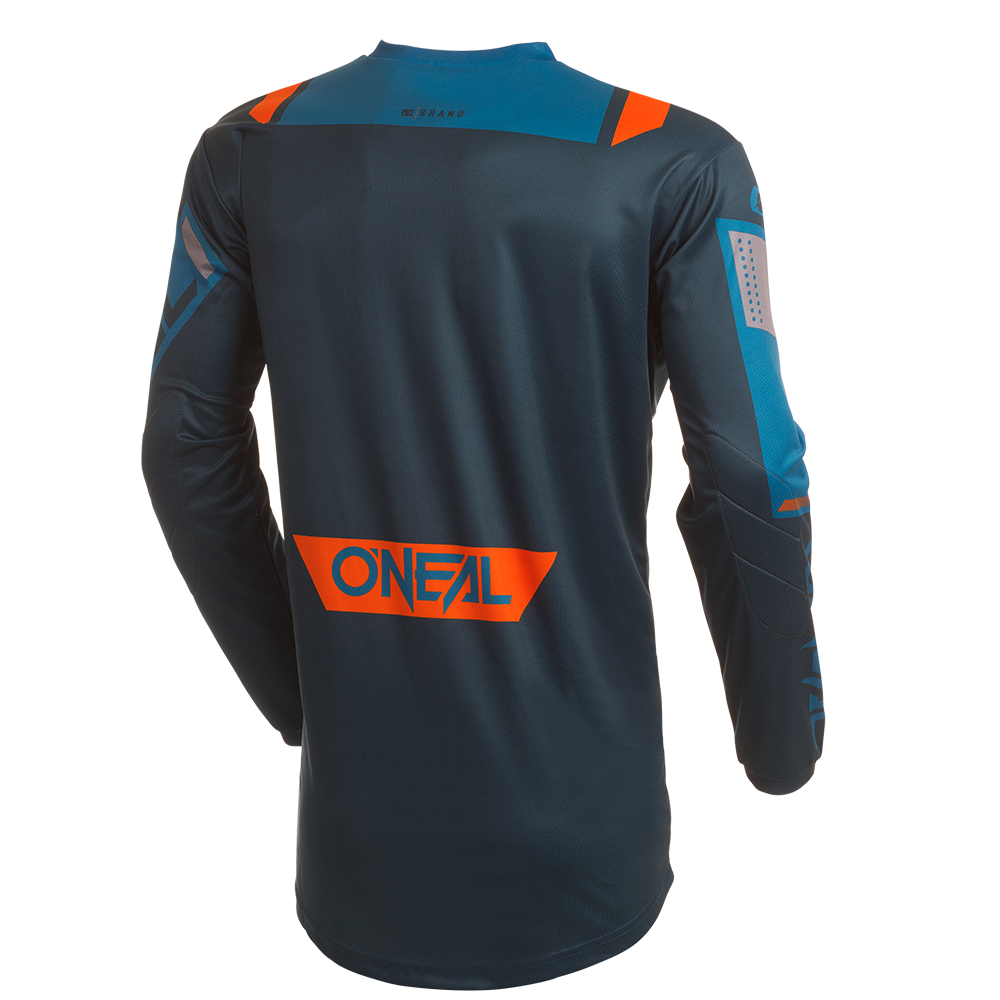O'Neal maglietta cross ELEMENT FACTOR blu/arancio - immagine 2