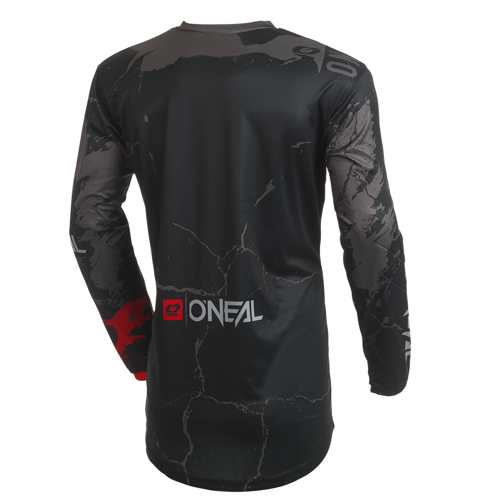O'Neal maglietta cross ELEMENT ACID nero/grigio - immagine 2