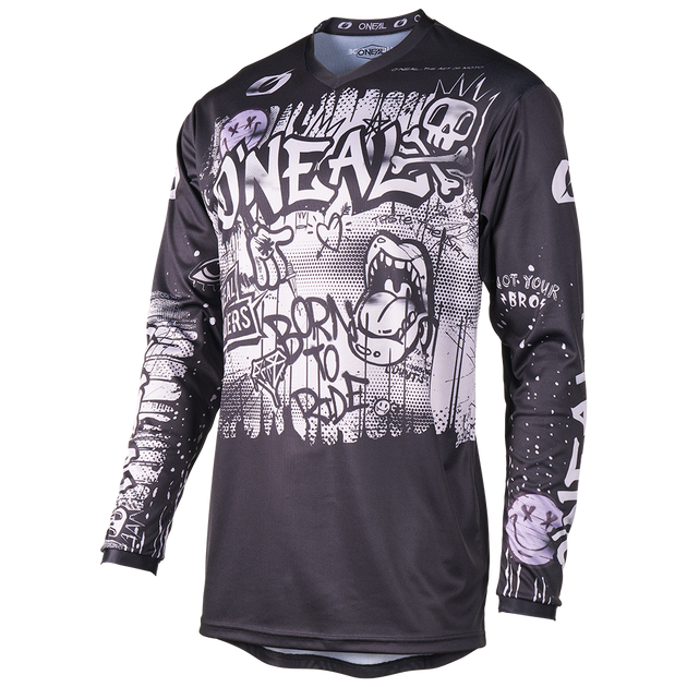 O'Neal maglietta cross ELEMENT bambino RANCID nero/grigio