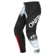 O'Neal pantaloni cross ELEMENT RACEWEAR nero/bianco/rosso