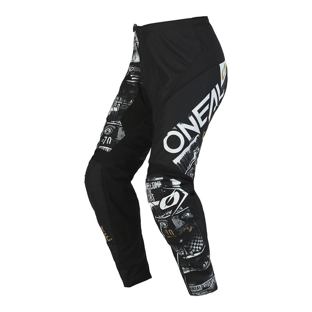 O'Neal pantaloni cross ELEMENT bambino ATTACK nero/bianco