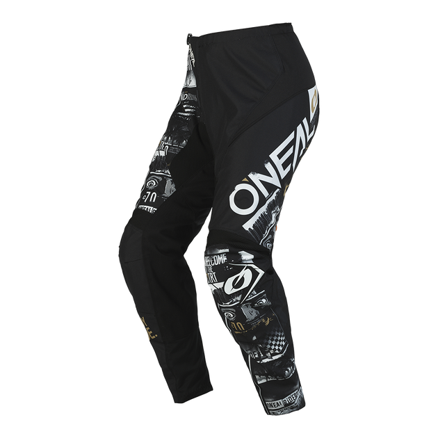 O'Neal pantaloni cross ELEMENT bambino ATTACK nero/bianco