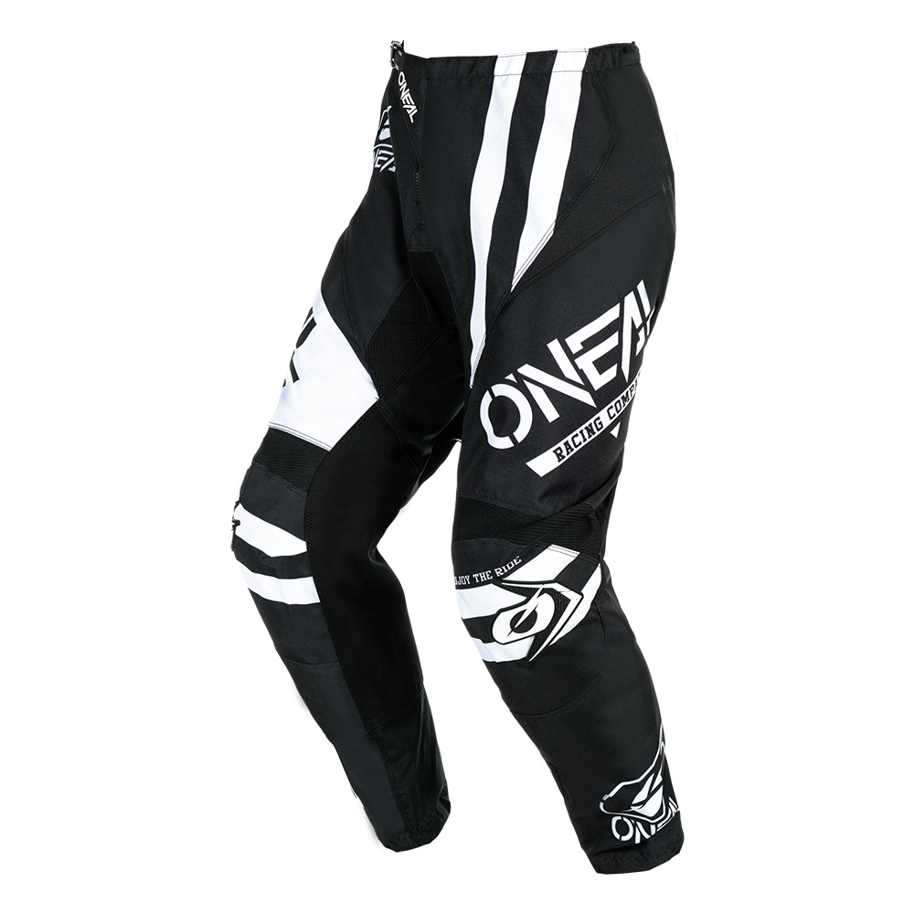 O'Neal pantaloni cross ELEMENT WARHAWK nero/bianco