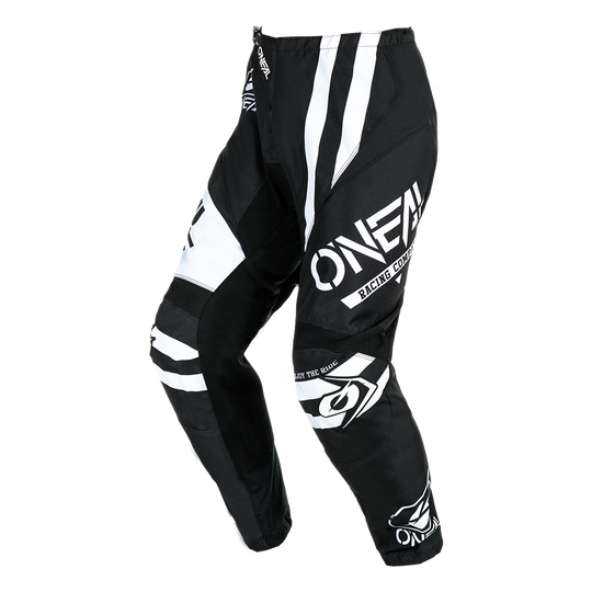 O'Neal pantaloni cross ELEMENT WARHAWK nero/bianco