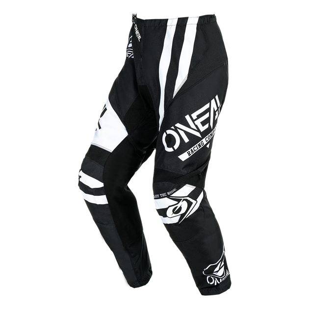 O'Neal pantaloni cross ELEMENT WARHAWK nero/bianco
