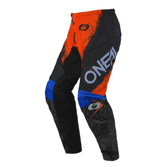 O'Neal pantaloni cross ELEMENT SHOCKER nero/arancio