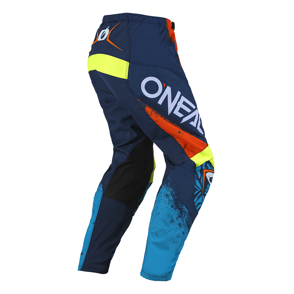 O'Neal pantaloni cross ELEMENT bambino SHOCKER blu/arancio - immagine 2