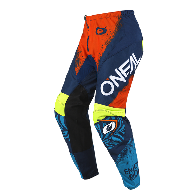 O'Neal pantaloni cross ELEMENT bambino SHOCKER blu/arancio