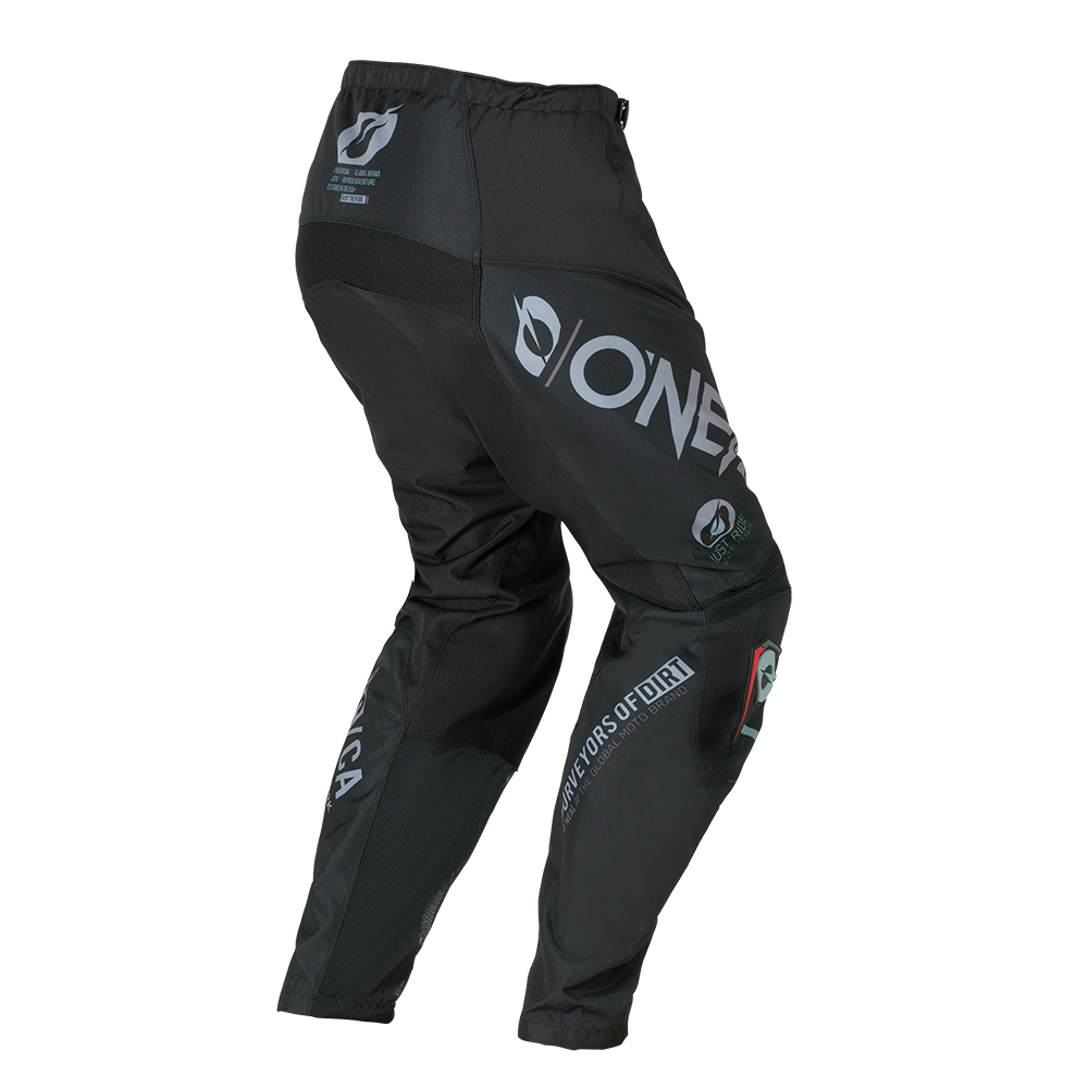 O'Neal pantaloni cross ELEMENT BRAND nero/grigio - immagine 2