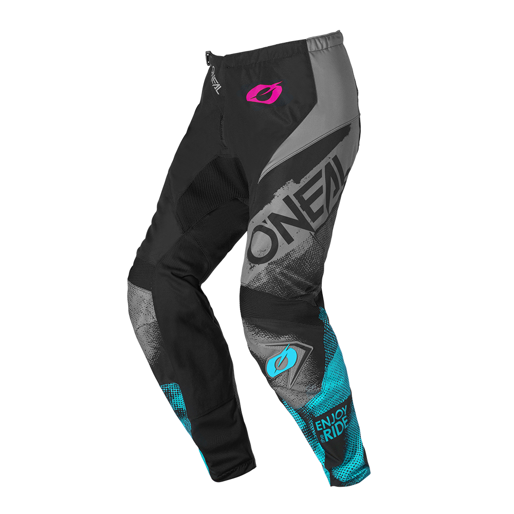 O'Neal pantaloni cross ELEMENT donna ROLLER nero/ciano