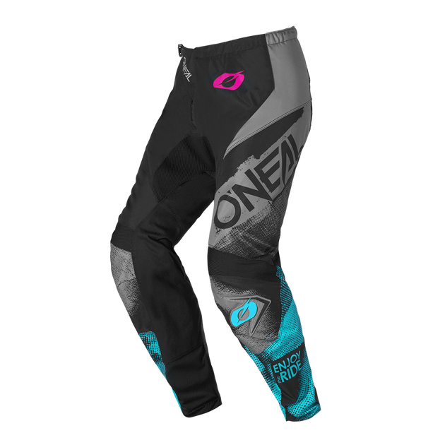 O'Neal pantaloni cross ELEMENT donna ROLLER nero/ciano