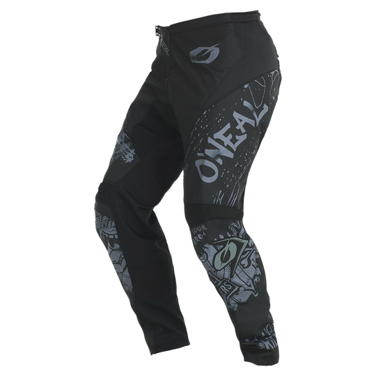 O'Neal pantaloni cross ELEMENT RANCID nero/grigio