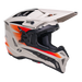 O'neal casco cross EX-SRS MAGMA grigio/arancio