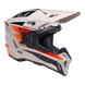 O'neal casco cross EX-SRS MAGMA grigio/arancio
