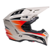 O'neal casco cross EX-SRS MAGMA grigio/arancio