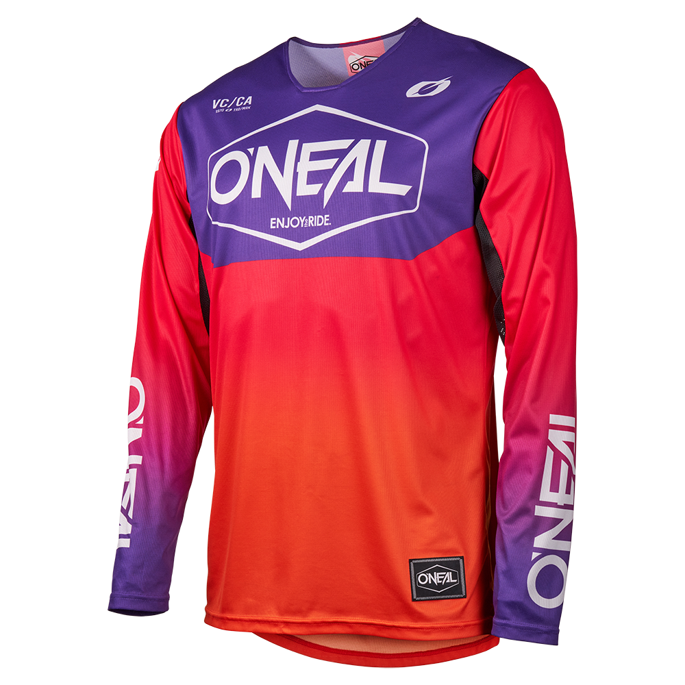 O'Neal maglietta cross MAYHEM HEXX arancio/lilla