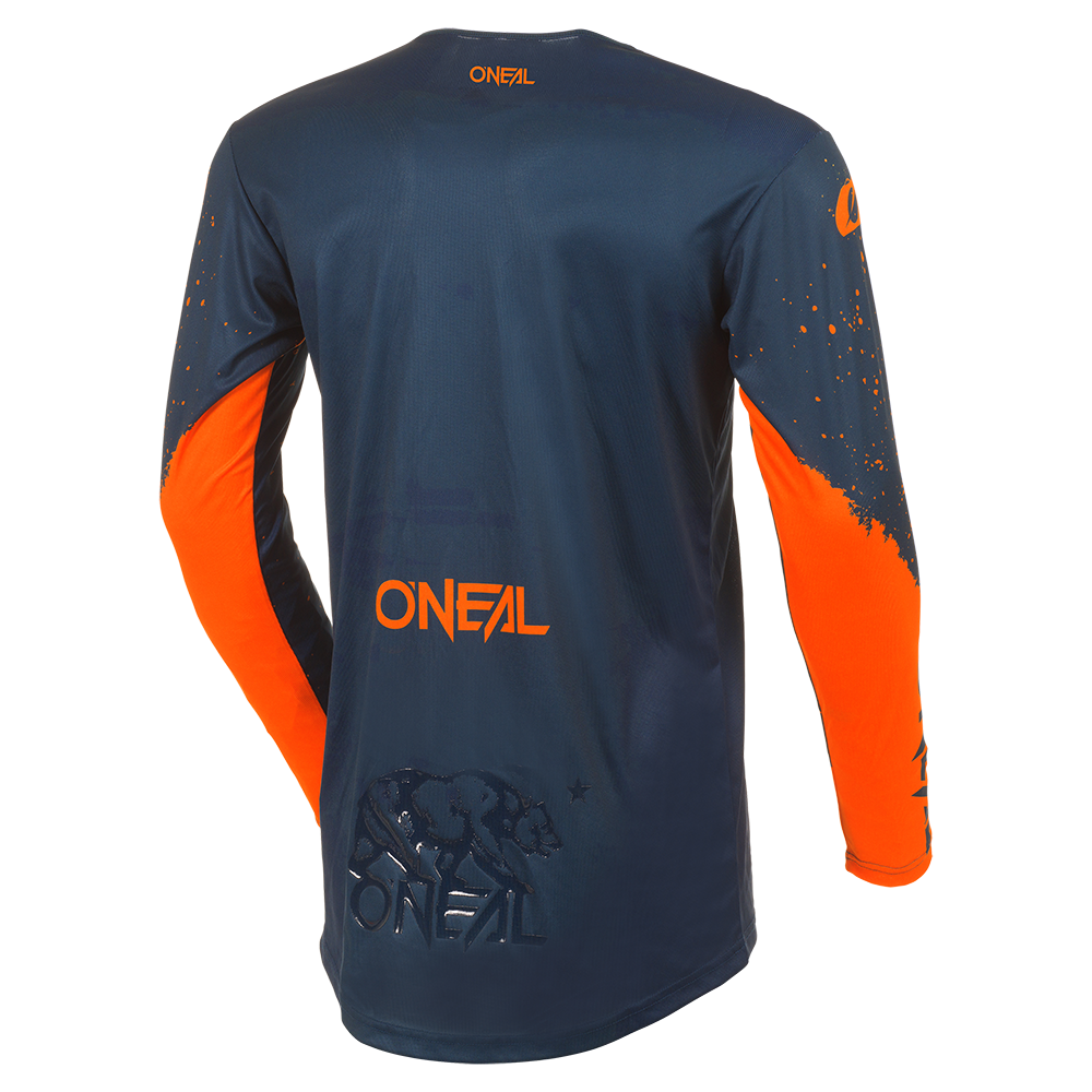 O'Neal maglietta cross MAYHEM PAINT blu/arancio - immagine 2