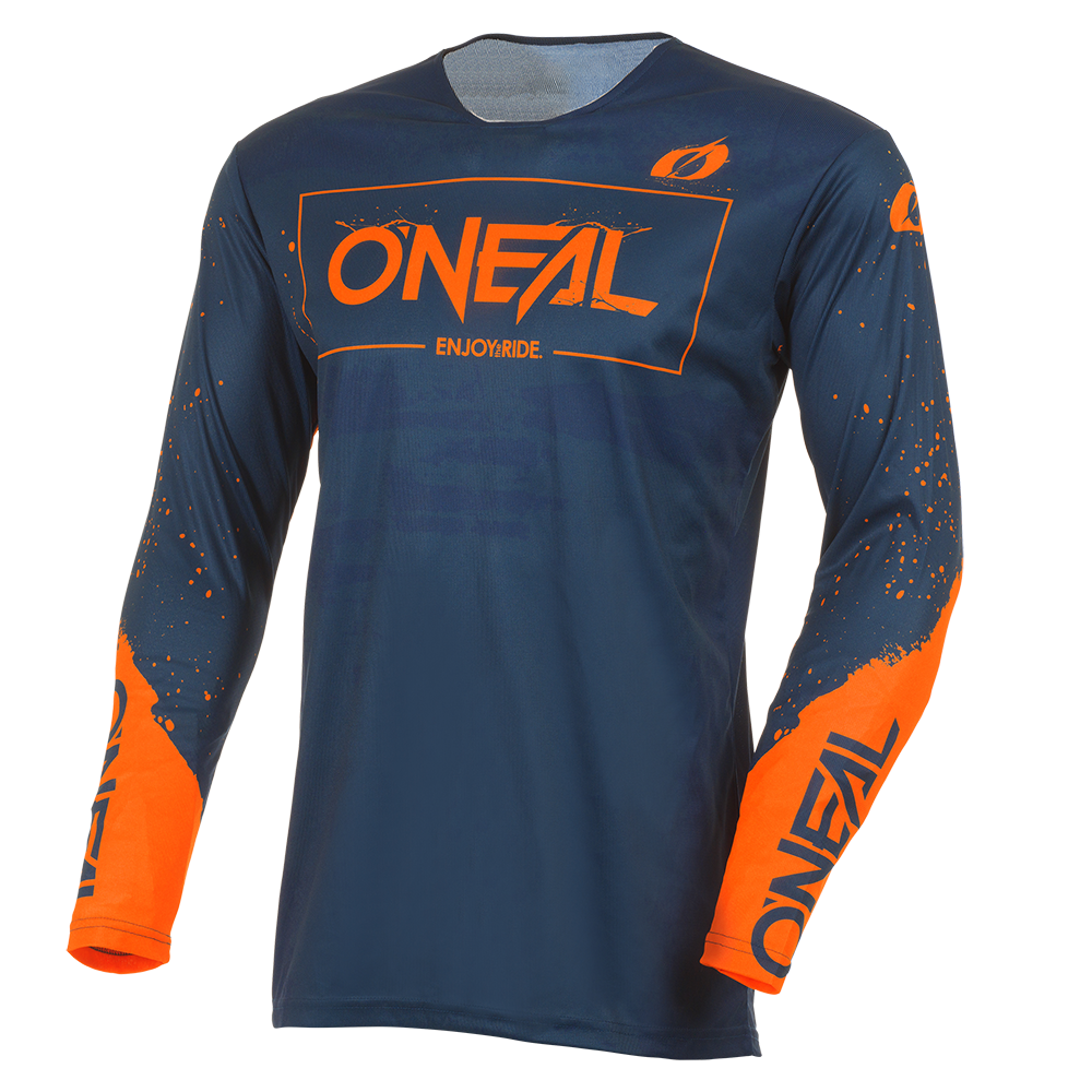 O'Neal maglietta cross MAYHEM PAINT blu/arancio