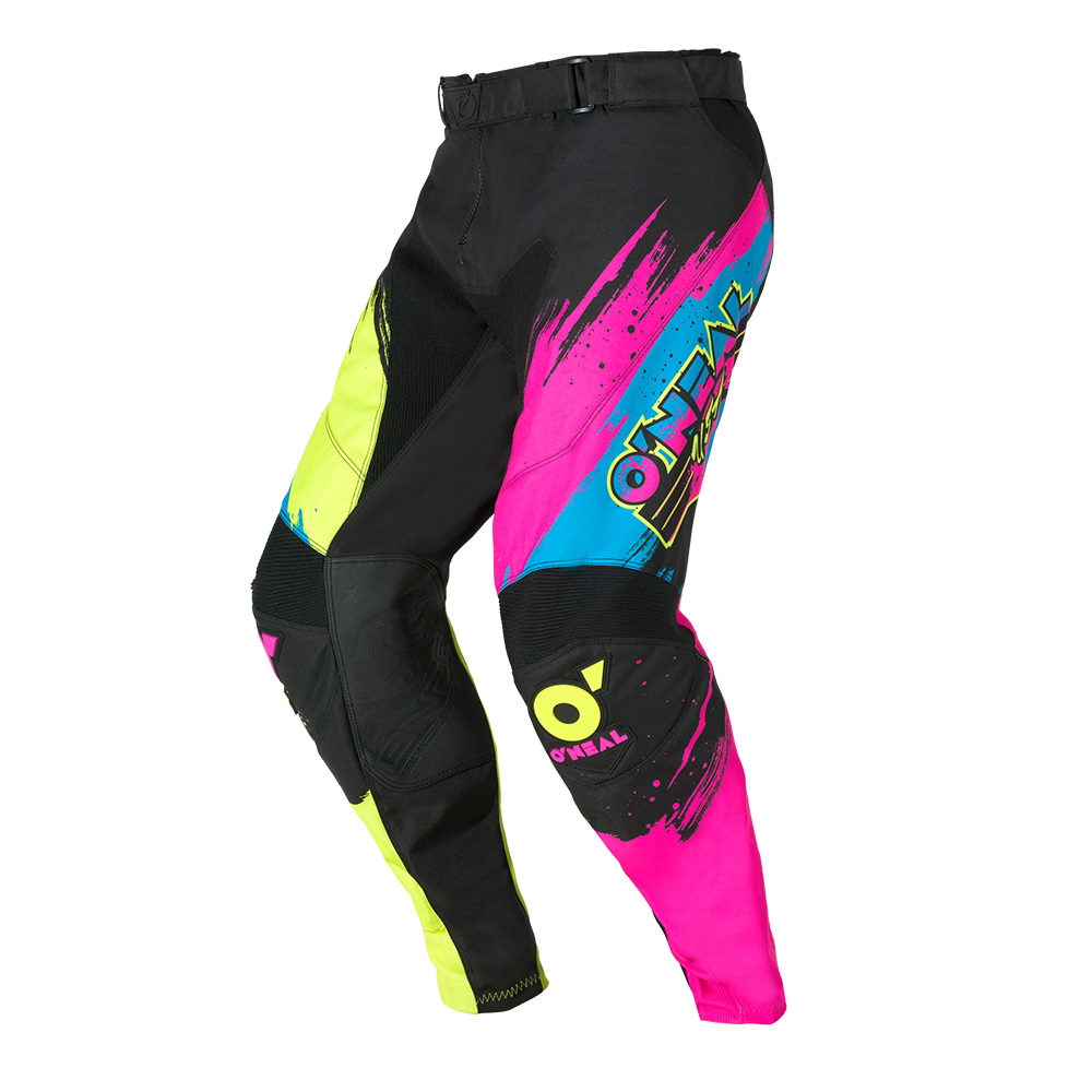 O'Neal pantaloni cross MAYHEM RESEDA nero/neon giallo