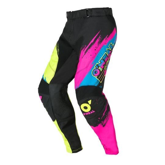O'Neal pantaloni cross MAYHEM RESEDA nero/neon giallo