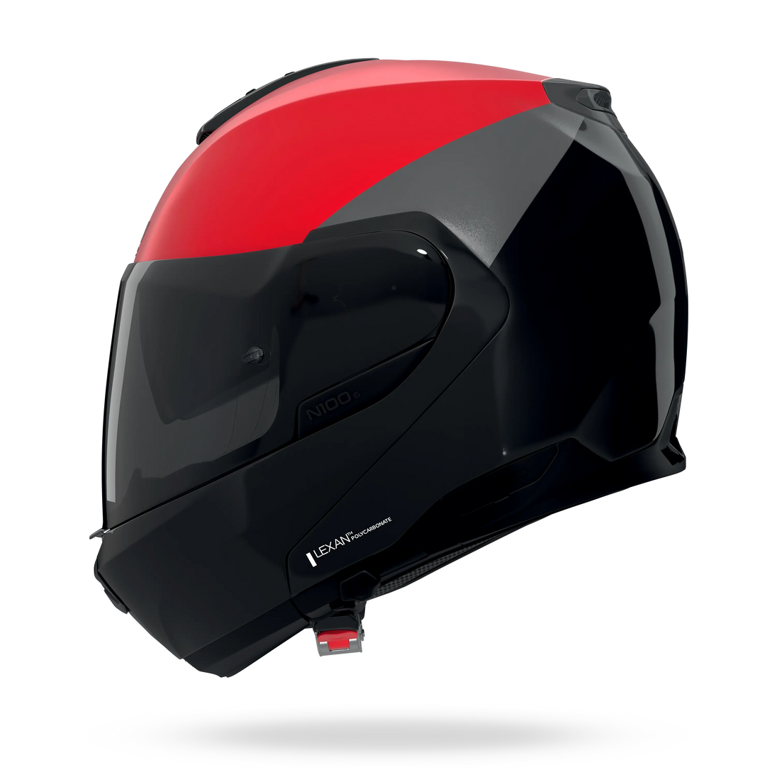 Nolan casco modulare N100-6 VERNICIATURA SPECIALE Rosso / Nero / Antracite - XS