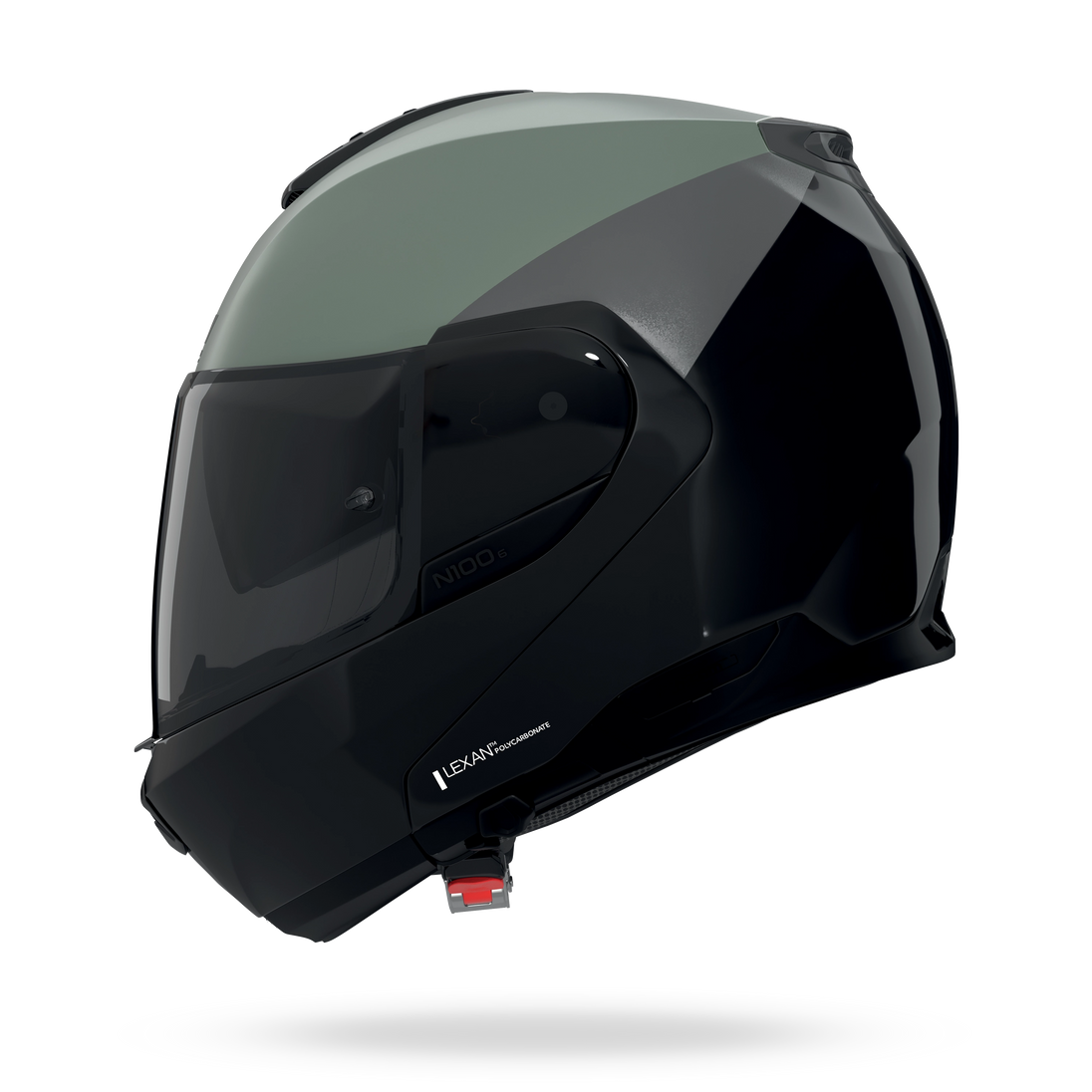 Nolan casco modulare N100-6 VERNICIATURA SPECIALE Verde grigio / Nero / Antracite - XS