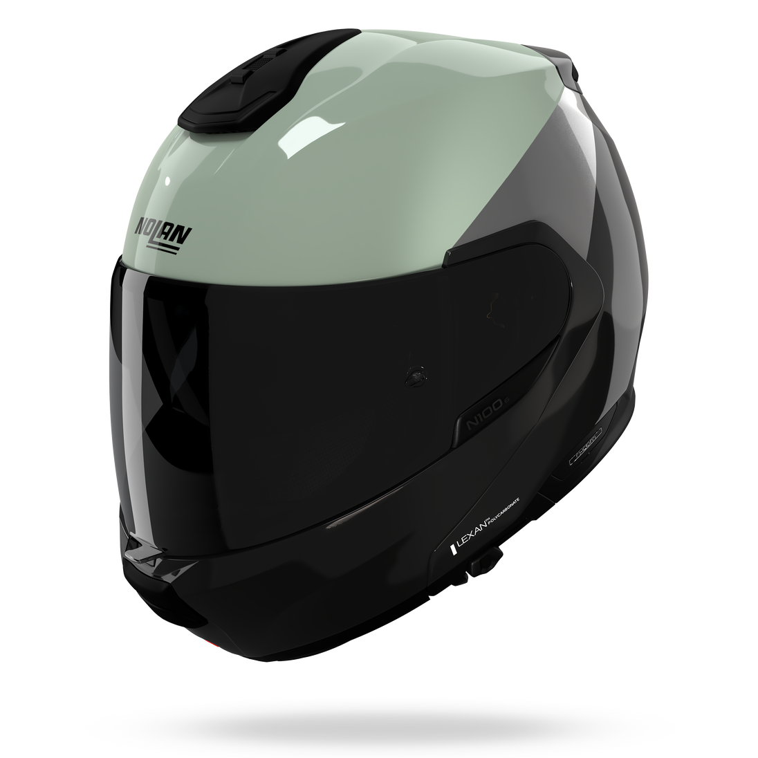 Nolan casco modulare N100-6 VERNICIATURA SPECIALE Verde grigio / Nero / Antracite - XXS