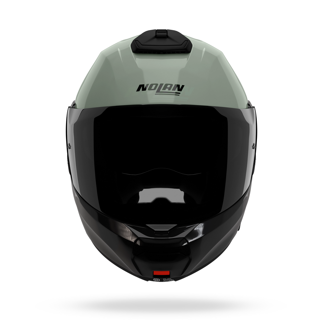 Nolan casco modulare N100-6 VERNICIATURA SPECIALE Verde grigio / Nero / Antracite - S