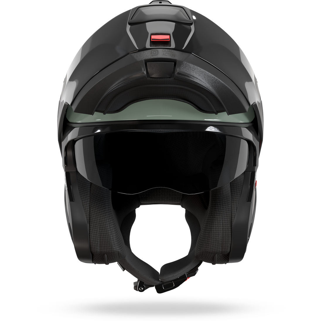 Nolan casco modulare N100-6 VERNICIATURA SPECIALE Verde grigio / Nero / Antracite - XL