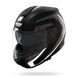 Nolan casco modulare N100-6 RADIANTE Nero / Argento / Rosso - XXS