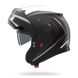 Nolan casco modulare N100-6 RADIANTE Nero / Argento / Rosso - S
