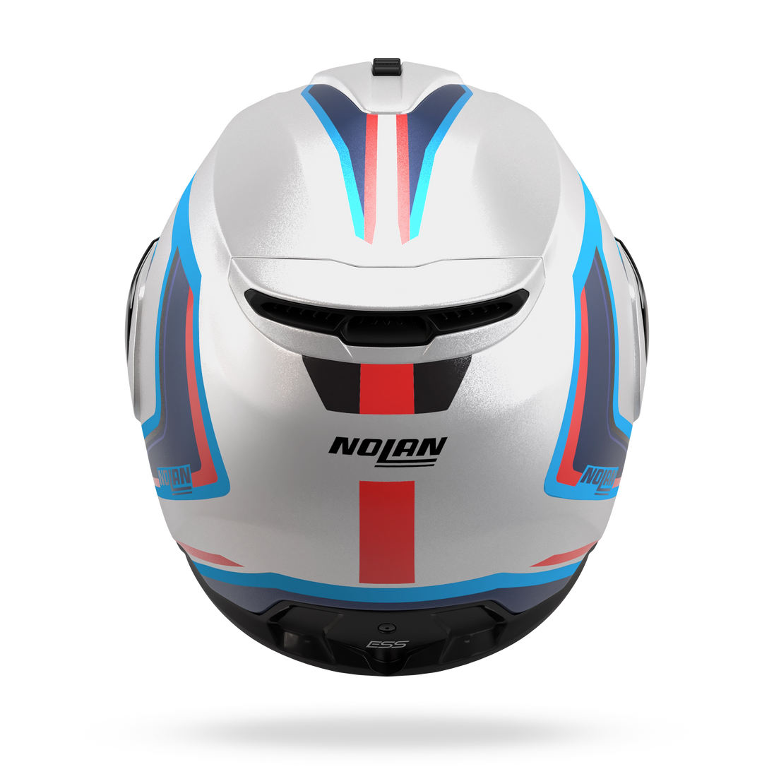Nolan casco modulare N100-6 RADIANTE Bianco / Blu / Rosso - M