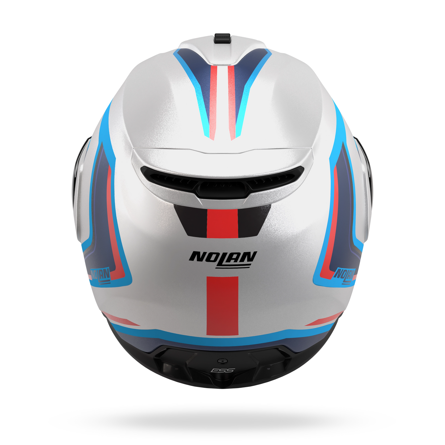Nolan casco modulare N100-6 RADIANTE Bianco / Blu / Rosso - M