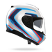 Nolan casco modulare N100-6 RADIANTE Bianco / Blu / Rosso - L