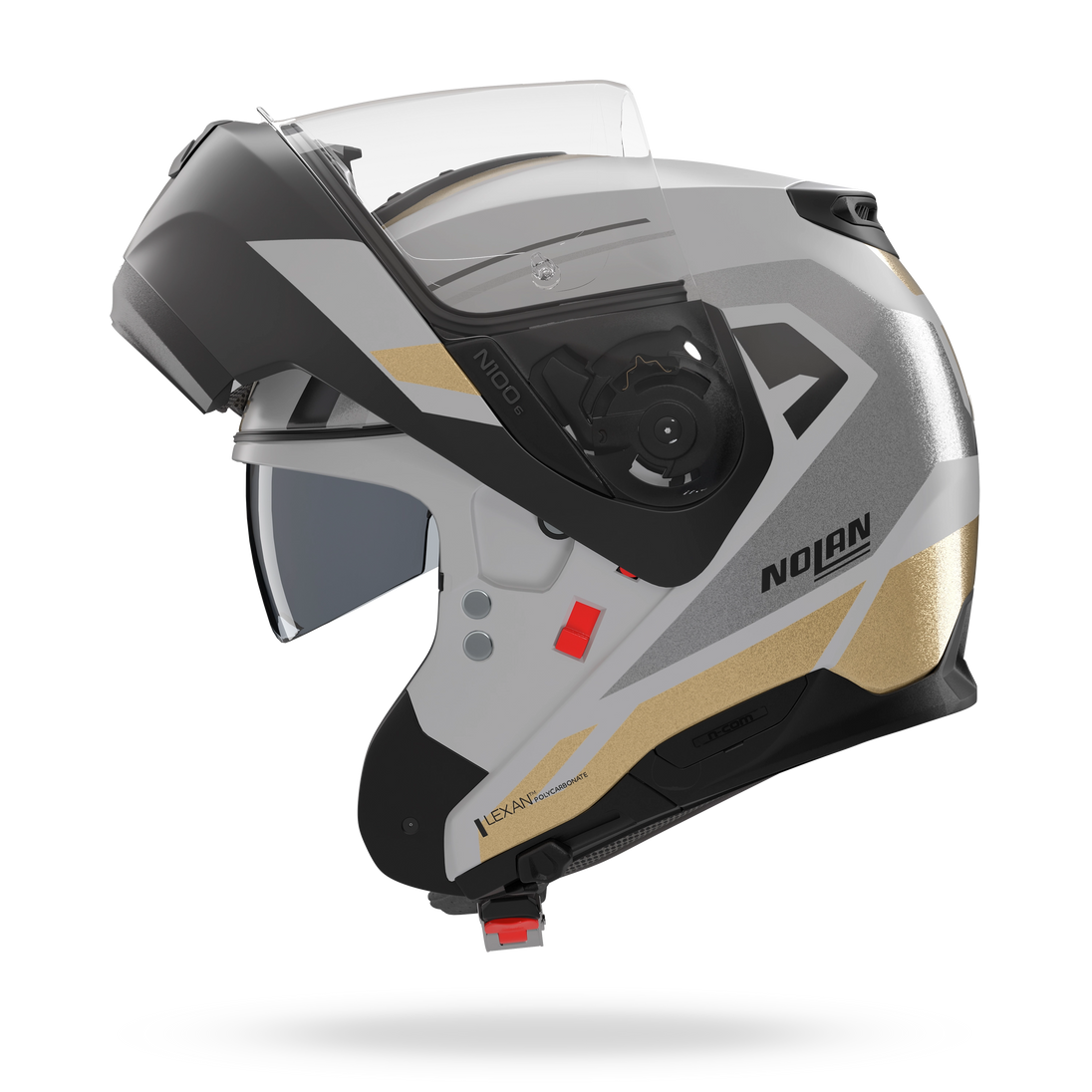 Nolan casco modulare N100-6 CINETICO Grigio / Nero / Antracite / Oro - S