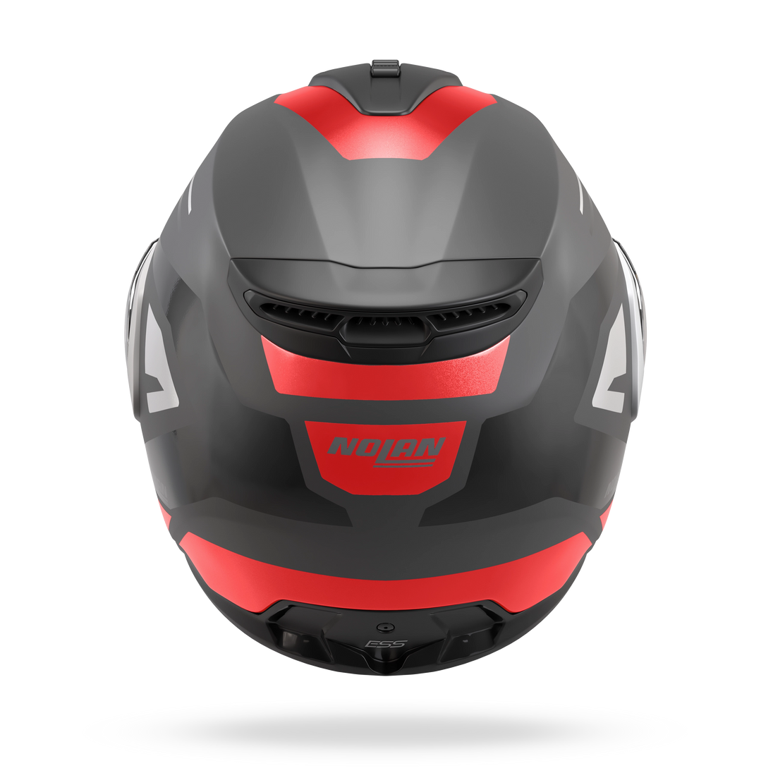 Nolan casco modulare N100-6 CINETICO Grigio lava / Bianco / Rosso - M