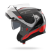 Nolan casco modulare N100-6 CINETICO Grigio lava / Bianco / Rosso - XXL