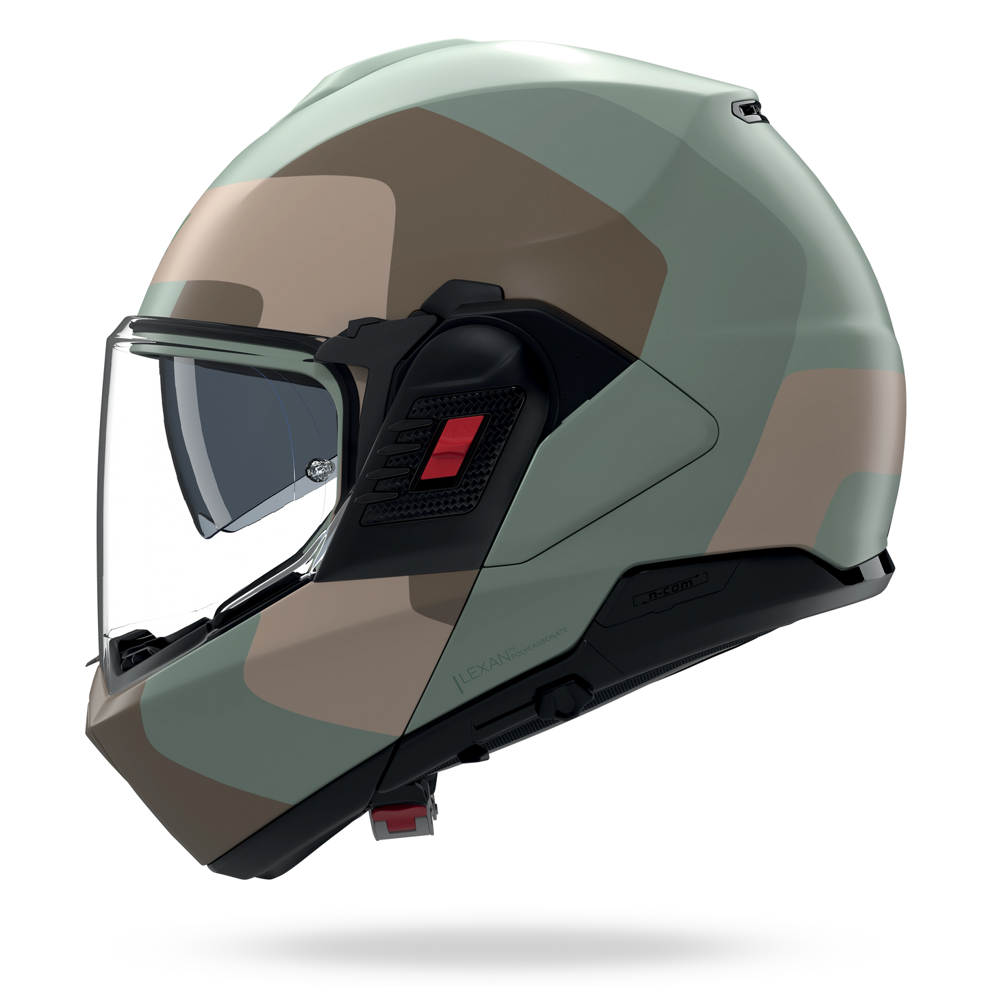 Nolan casco convertibile modulare N120-1 OMOCROMO Verde grigio / Marrone / Sabbia - XS