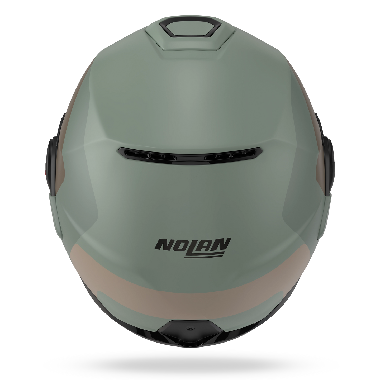 Nolan casco convertibile modulare N120-1 OMOCROMO Verde grigio / Marrone / Sabbia - M