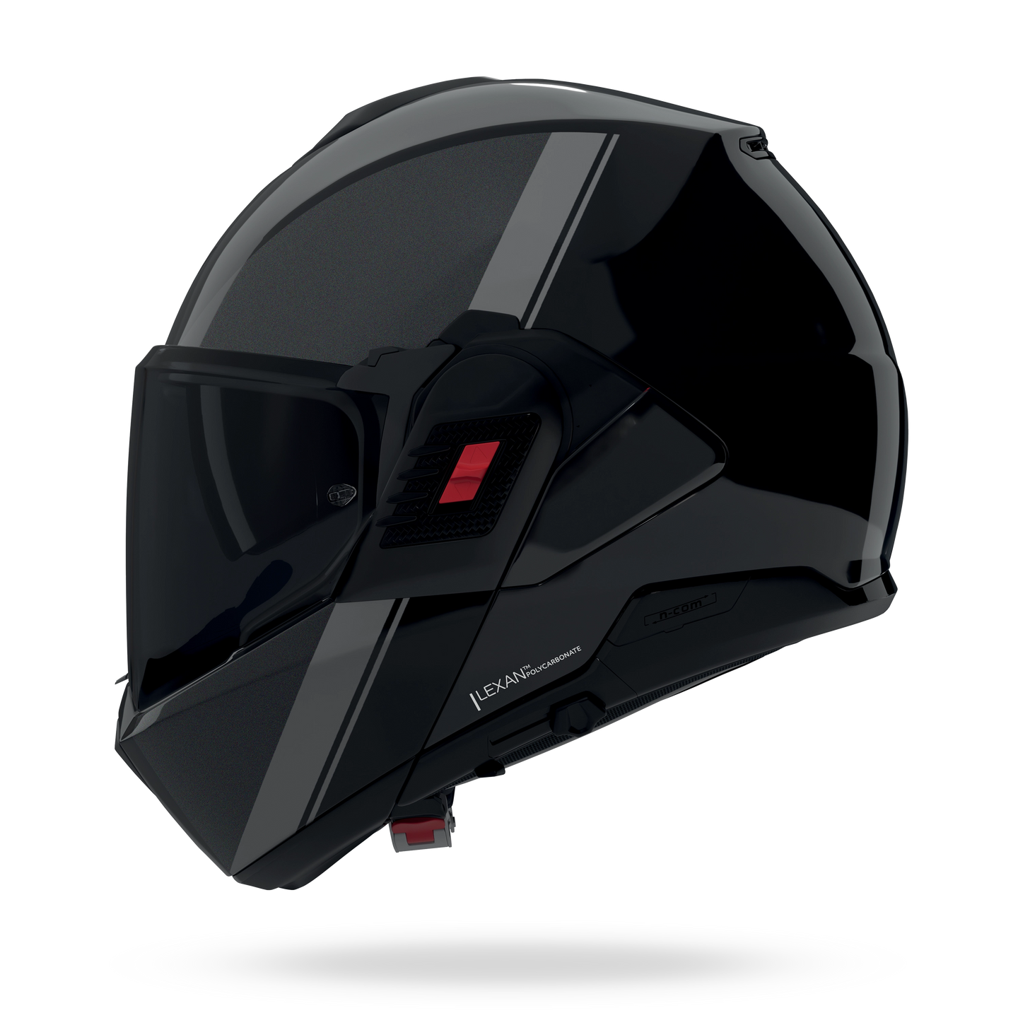 Nolan casco convertibile modulare N120-1 VERNICIATURA SPECIALE Nero / Grigio / Argento - XS