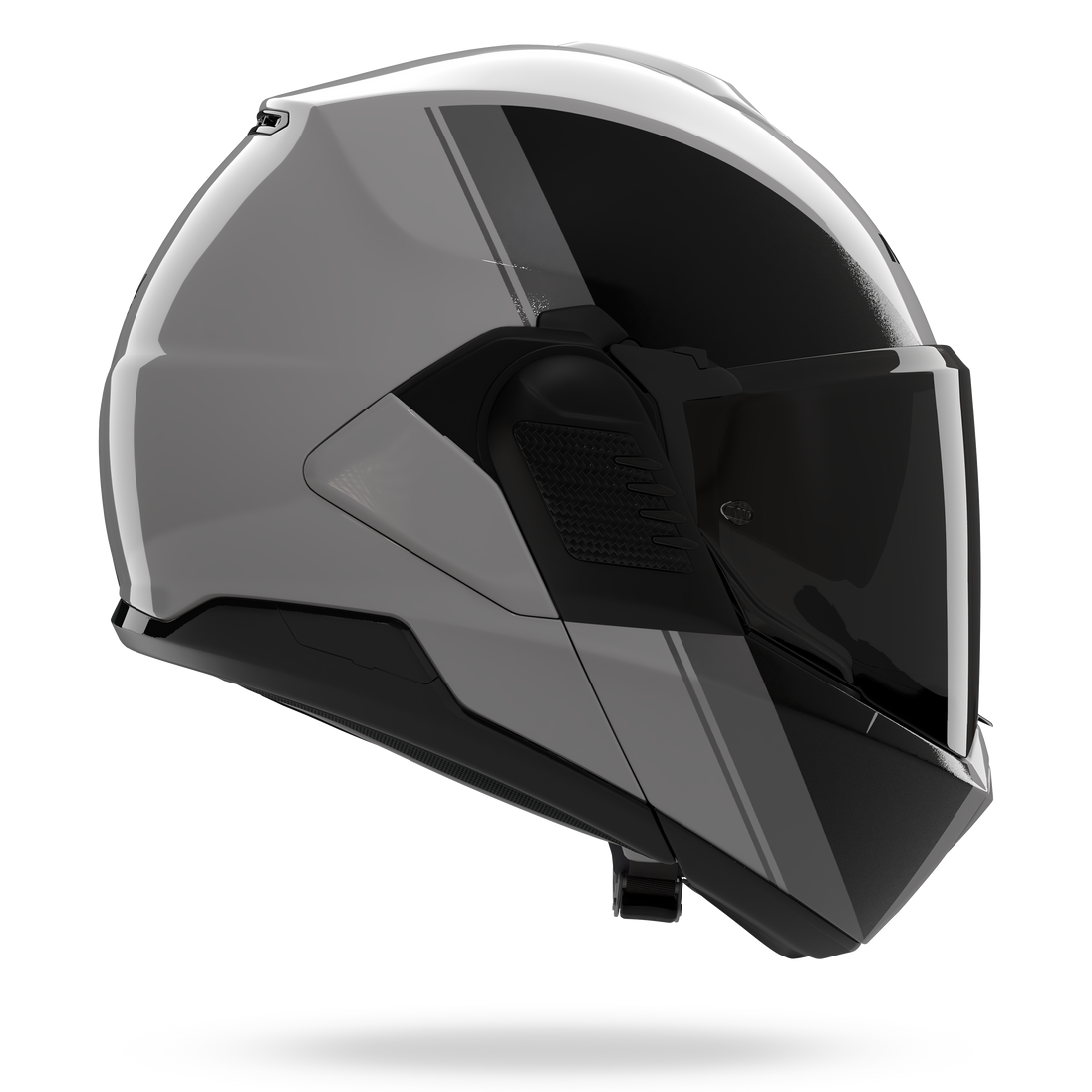 Nolan casco convertibile modulare N120-1 VERNICIATURA SPECIALE Grigio / Nero - L