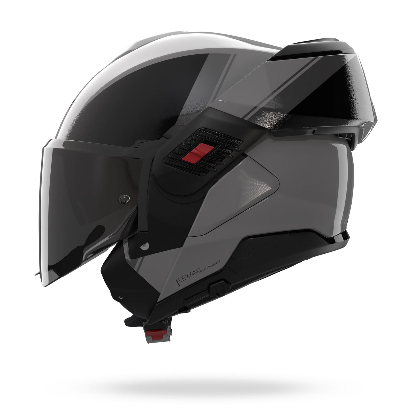 Nolan casco convertibile modulare N120-1 VERNICIATURA SPECIALE Grigio / Nero - XXL