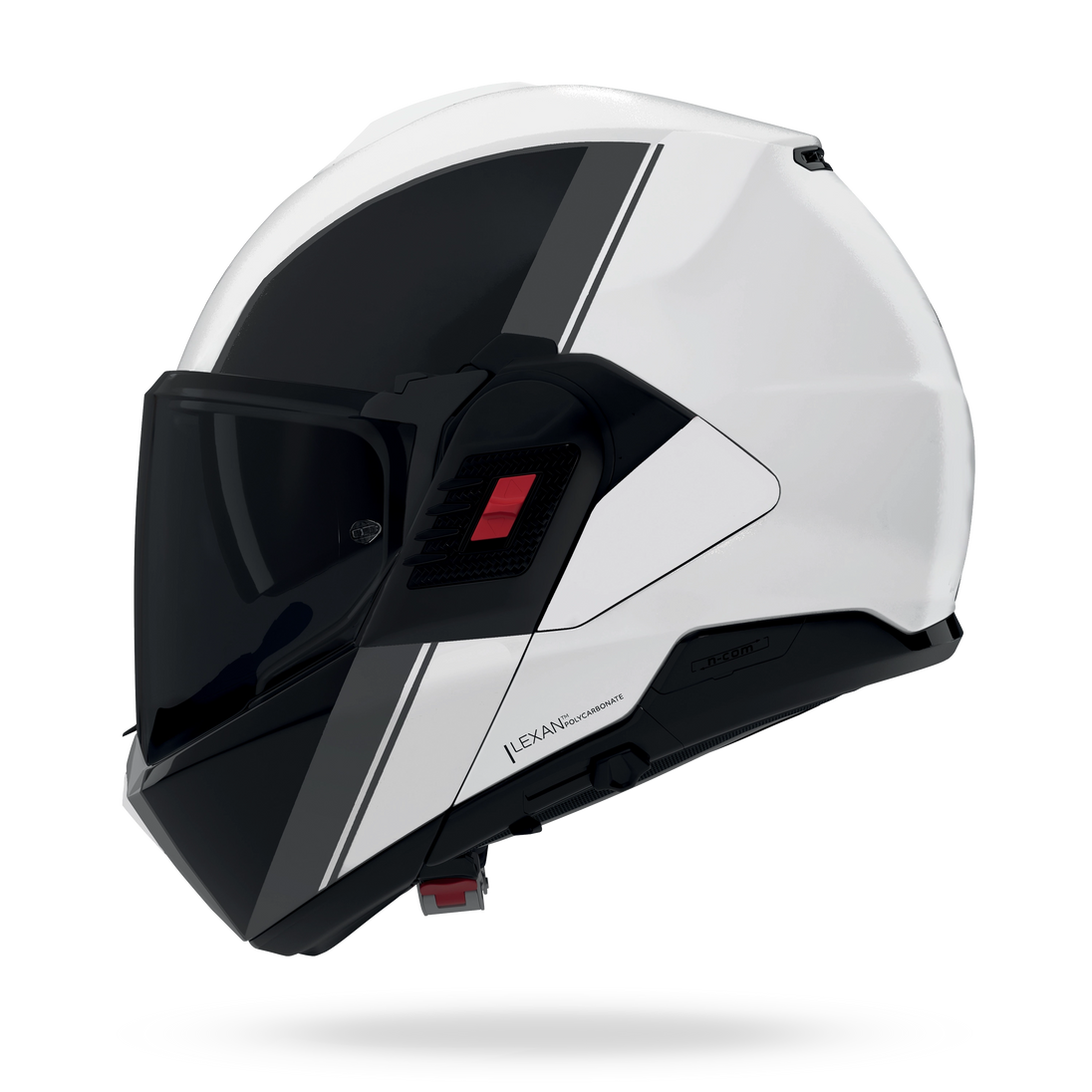 Nolan casco convertibile modulare N120-1 VERNICIATURA SPECIALE Perla / Nero / Grigio - XS