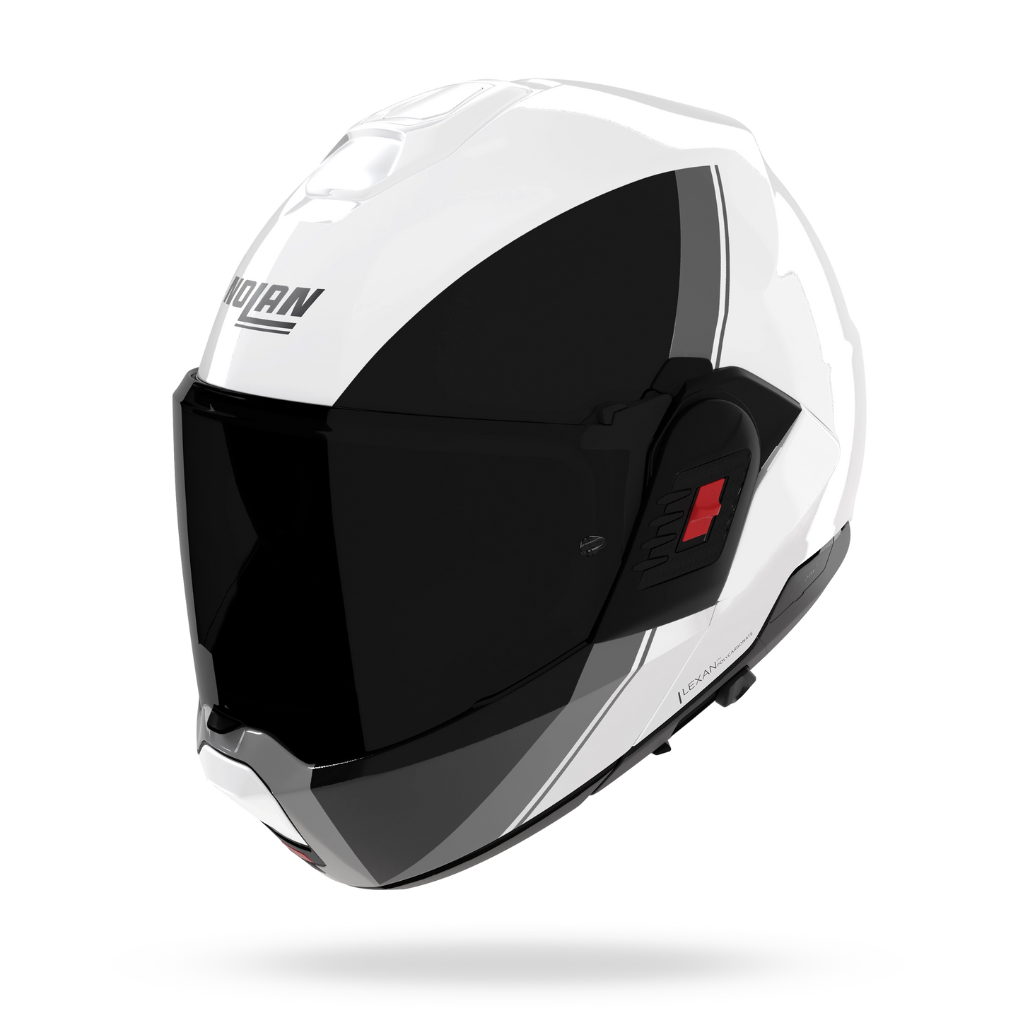 Nolan casco convertibile modulare N120-1 VERNICIATURA SPECIALE Perla / Nero / Grigio - XXS