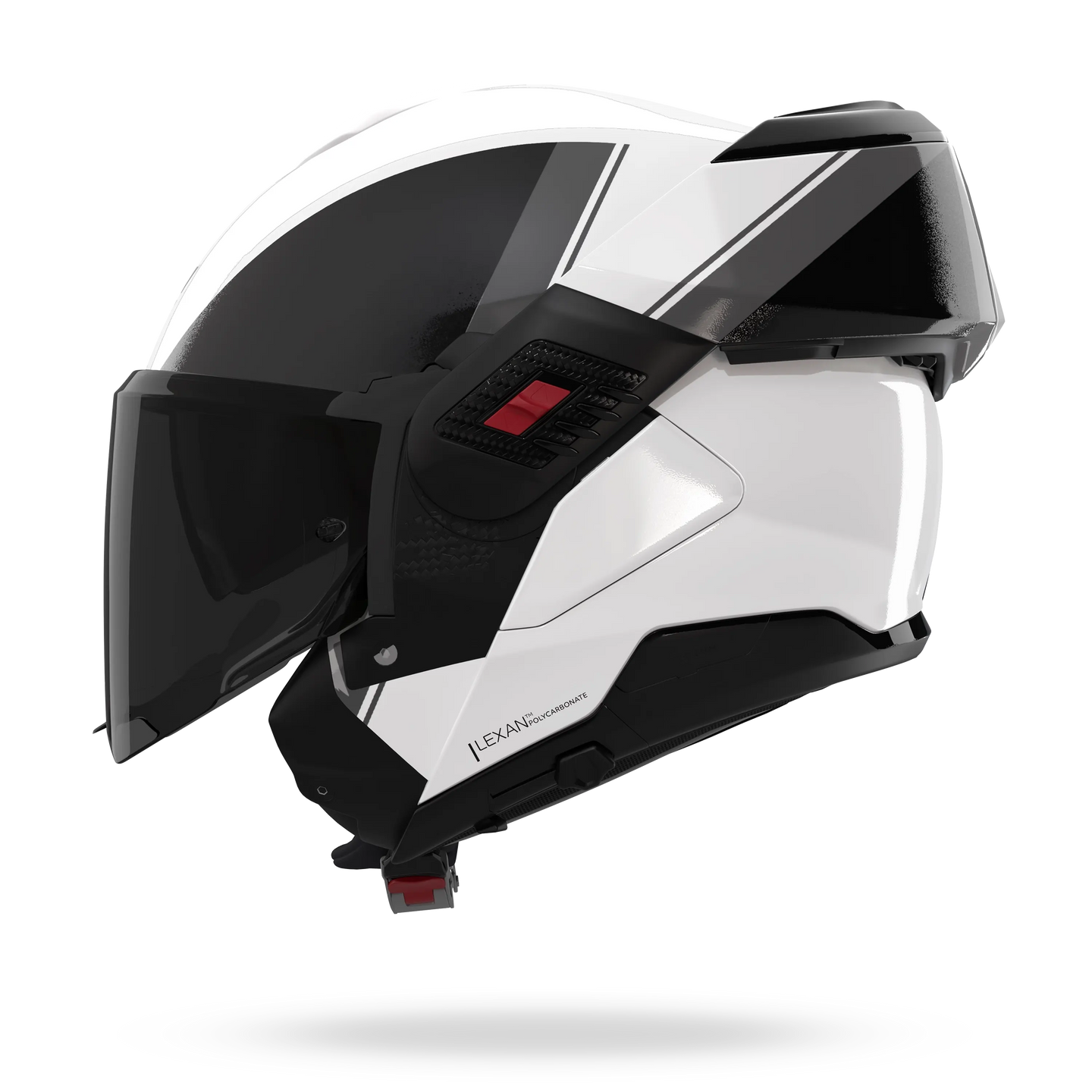 Nolan casco convertibile modulare N120-1 VERNICIATURA SPECIALE Perla / Nero / Grigio - S
