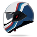 Nolan casco convertibile modulare N120-1 LINEO Bianco / Blu / Rosso - XS