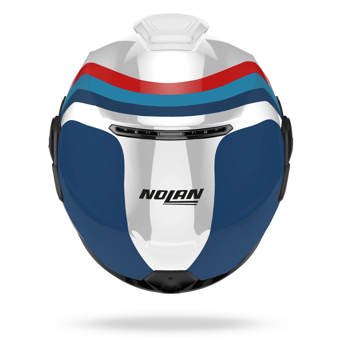 Nolan casco convertibile modulare N120-1 LINEO Bianco / Blu / Rosso - M