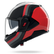 Nolan casco convertibile modulare N120-1 LINEO Nero / Rosso / Grigio - XS