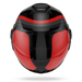 Nolan casco convertibile modulare N120-1 LINEO Nero / Rosso / Grigio - M